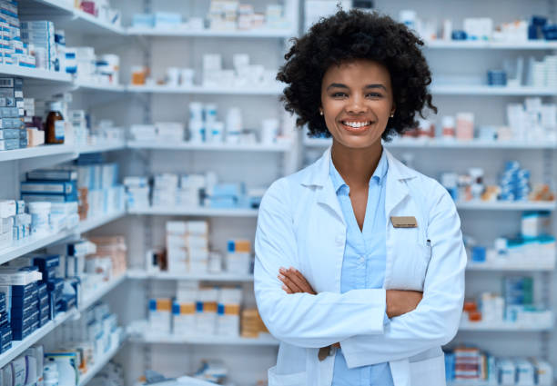 Healthcare professional with medication